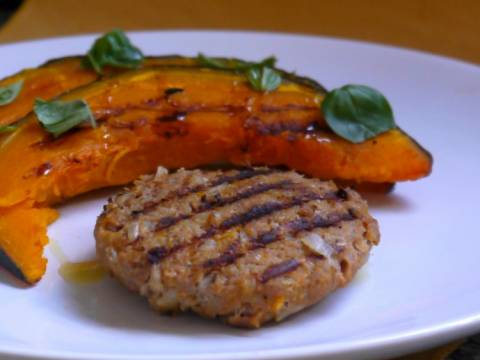Cocina:Hamburguesa de carne y arroz