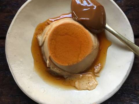 Cocina: mi postre favorito, Flan con dulce de lecha
