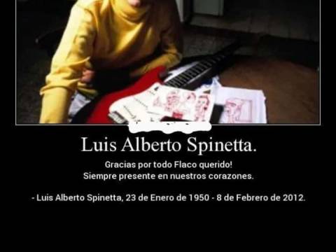 Eterno y a fuego en nuestros ❤️ Querido Flaco✨