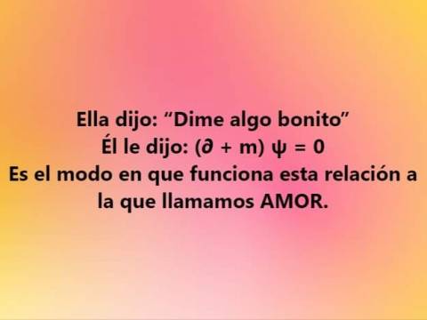 Dime algo bonito