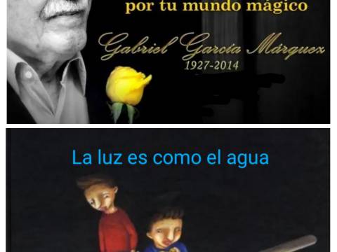 Eterno e infinito ✨Gabriel Garcia Marquez✨...Yo te extraño🍫