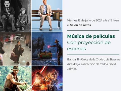 CONCIERTO GRATIS CON LA MEJOR MÚSICA DEL CINE!