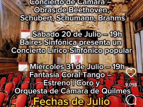 Conciertos gratis en la casa de la cultura - Quien se anima