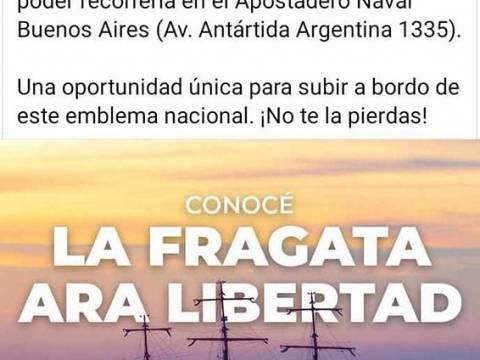 VISITA  a la FRAGATA LIBERTAD