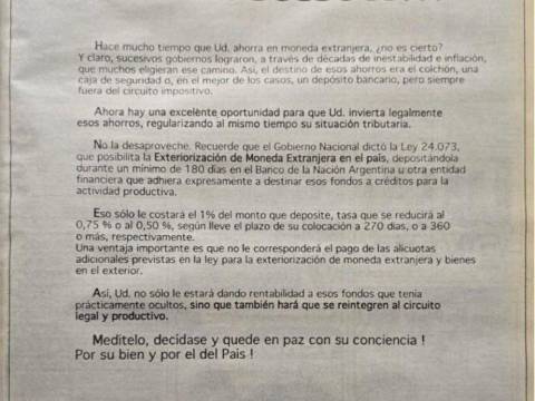 La historia vuelve a repetirse
