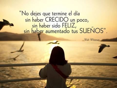 "Aprovecha el día" Poema