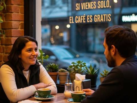 Te atreves a sentarte en un café a charlar con de