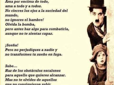 "Ama a Todos:,Ch.Chaplin