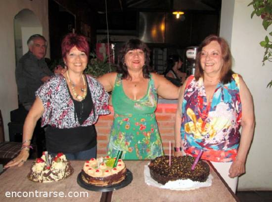 11526 38 Maríadelalma - Turquezzaz y Aguamar1960 festejan sus cumpleaños en el Club de los Viernes!!!