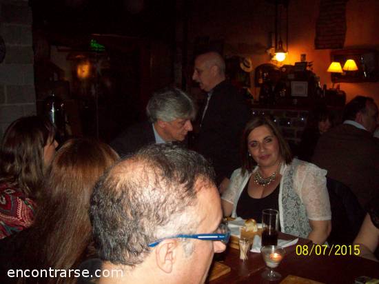 Encuentros Grupales (08/07/2015) :   " Salida de Vinculacion" (por rango etario)¡ Cenamos, bailamos y nos conocemos !
