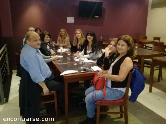 Encuentros Grupales (04/10/2017) :   Cena en Plaza del Carmen