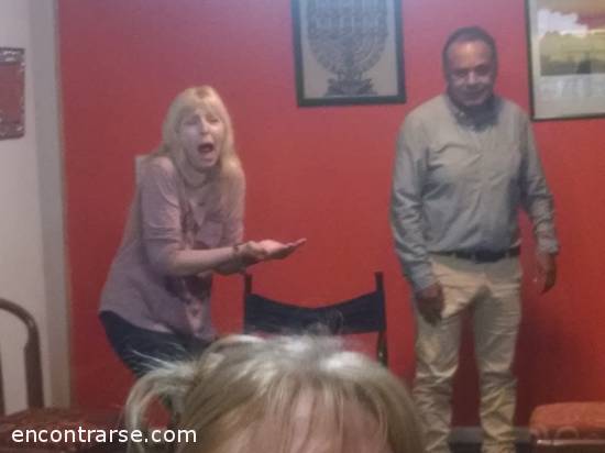 Encuentros Grupales (23/04/2018) :   CONTINUAMOS CON EL PROYECTO DE TEATRO, VENIS?