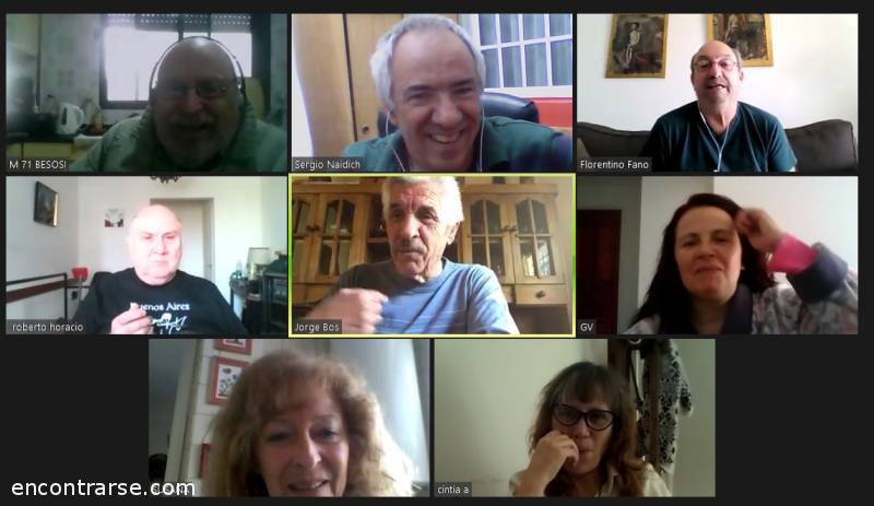 Encuentros Grupales (23/09/2020) :   Almorzamos juntos y nos conocemos 
