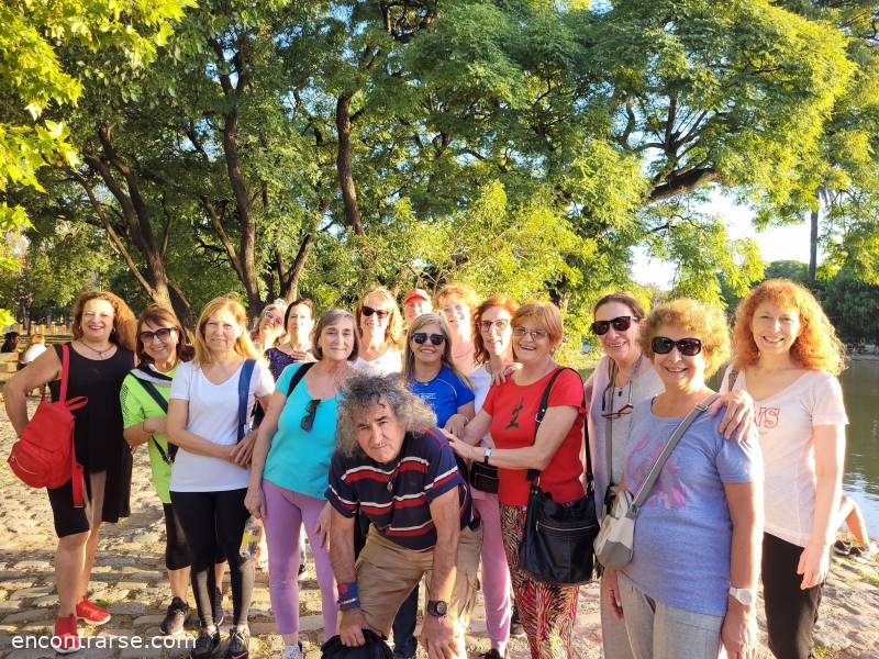 Encuentros Grupales (26/02/2023) :   CAMINAMOS NUEVAMENTE  POR LOS BOSQUES DE PALERMO