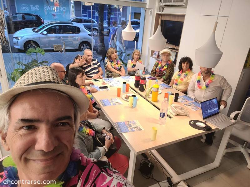 Encuentros Grupales (10/04/2023) :   Lunes Charla Viaje Punta Cana en la agencia 