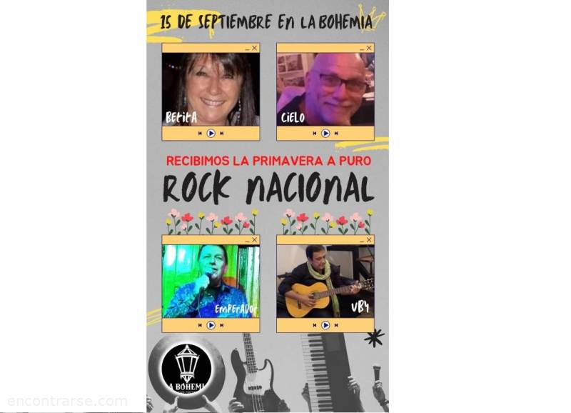 Encuentro : "A PURO ROCK NACIONAL2 