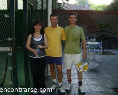 JUGADORES DE CATEGORIA...... :Encuentro Grupal PADDLE EN LA ZONA NORTE ,VISTE BICHI?