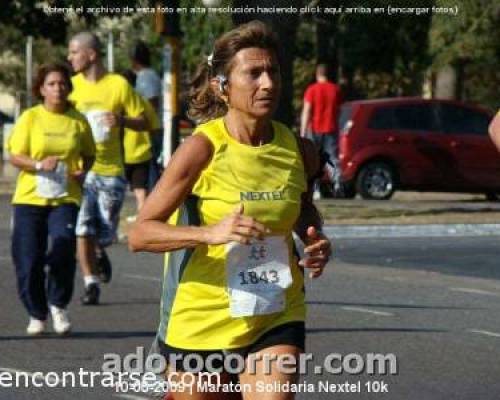 3445 6 MARATON SOLIDARIA FUNDACION NEXTEL (10 Y 3K)