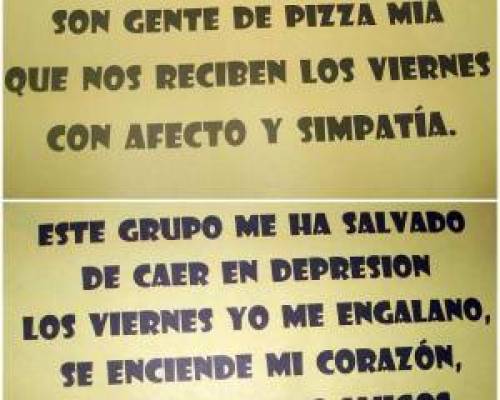 4048 50 ESTELANORA y PIZZA MÏA  cumplen años - Venís a festejar con nosotros???