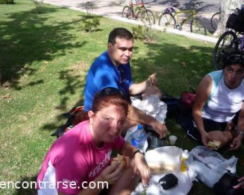 COMO LE DAN AL DIENTE MIS AMIGOS :Encuentro Grupal BICICLETEANDO EN HONOR A MABEL NUESTRA QUERIDA PIMPOLLO, AMIGA DEL ALMA