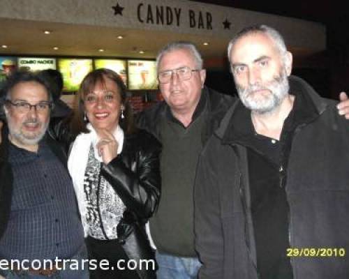 5702 17 GRUPO DE CINE Y MORFETE DE LOS MIÉRCOLES EN BELGRANO (NOS MUDAMOS  ESTA SEMANA A CABALLITO)