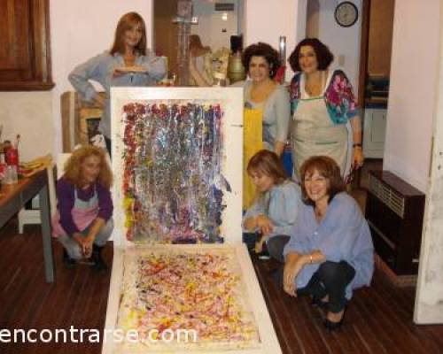 6545 9 TALLER GRUPAL DE ARTE ABSTRACTOJugando a SER POLLOCK