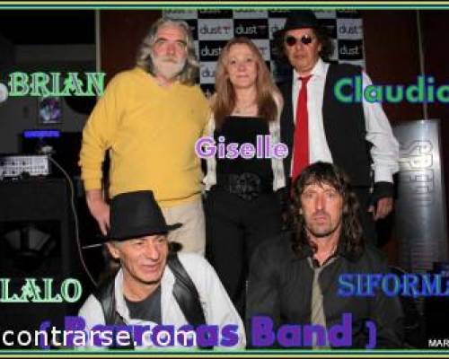 Que grupete!!!!!! :Encuentro Grupal ¡ ¡ Amigos , Rock y Blues en DISCO XAXO con Barracas Band !!! 