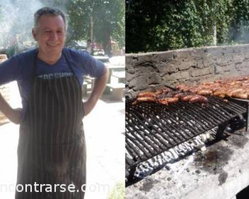 Bien el asador! Se la banco como un duque, hay que parrillar con 39° de calor :Encuentro Grupal PICNIC SOLIDARIO - 1° DEL 2012 - ¡SE VIENEN LAS CLASES!