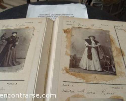 9897 56 Registro de Prostitutas con fotos... algunas arrancadas