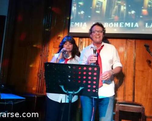 13001 3 "LOS BOHEMIOS" ADRIANA Y CARLOS CAPLO JUNTOS SON MUSICA Y BAILE