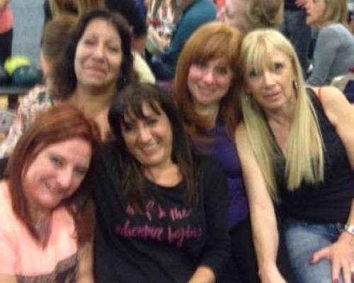 Todas juntitas, divinas!!! :Encuentro Grupal BOWLING  POR LA NOCHE !!!