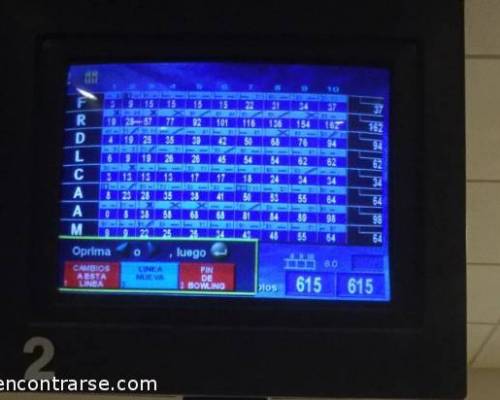 cancha ganadora , acá hubo equipo!!!! :Encuentro Grupal BOWLING  2016 BIENVENIDO !!!!