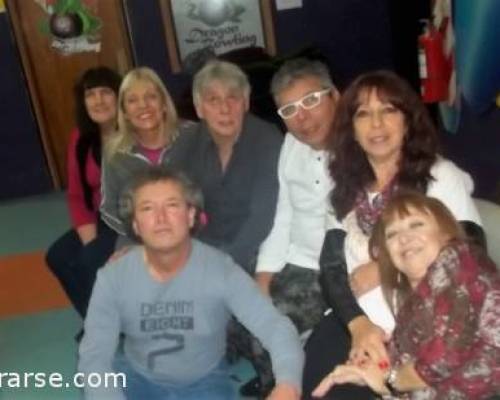 Mirta, Irene,Canoso,Julio,Horangel Alejandra y quien escribe :Encuentro Grupal Ahora, Bowling en Avellaneda !!!