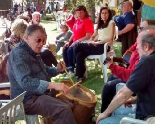 el bombisto Armando, más parecido a Sábado Rabino que a Domingo Cura :Encuentro Grupal FIESTA PROVINCIAL DEL MATE 