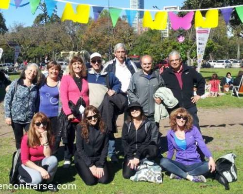 Bis con la guía, organizadora y amiga Adhi :Encuentro Grupal CAMINATA POR LOS LAGOS Cambio de ITINERARIO