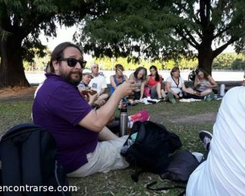 Hey! Jorge me tapaste con el mate...  :Encuentro Grupal CAMINATA POR LOS LAGOS CON PICNIC