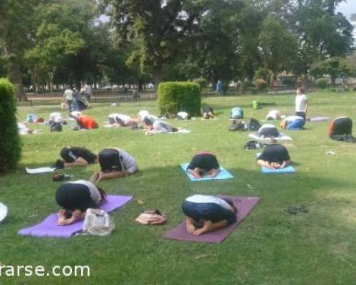 16031 28 En el feriado...Yoga gratis en plaza Arenales