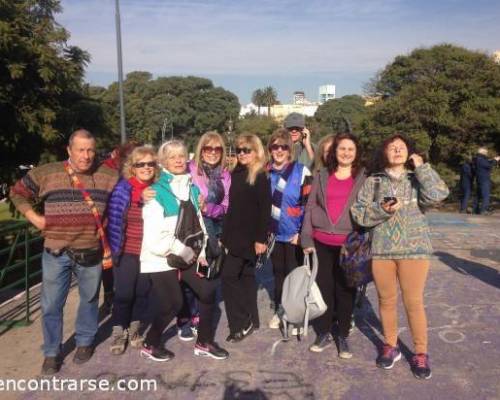 lindo dia de sol nos toco :Encuentro Grupal Caminata Recoleta