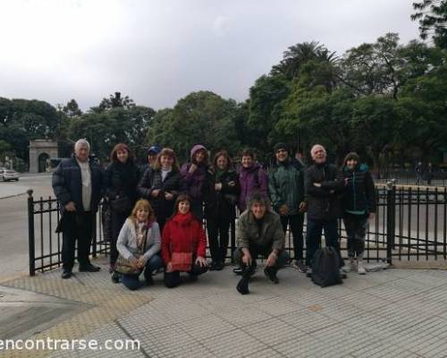 La llovizna y el frío no nos amedrentaron.  :Encuentro Grupal CAMINATA POR LOS LAGOS 