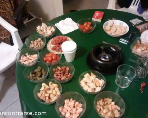 16300 12 ** Tarde de Juegos....-....Noche de Fondue **