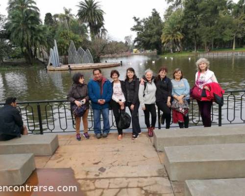 Descubriendo nuevos escenarios en el Rosedal :Encuentro Grupal CAMINATA ITINERANTE