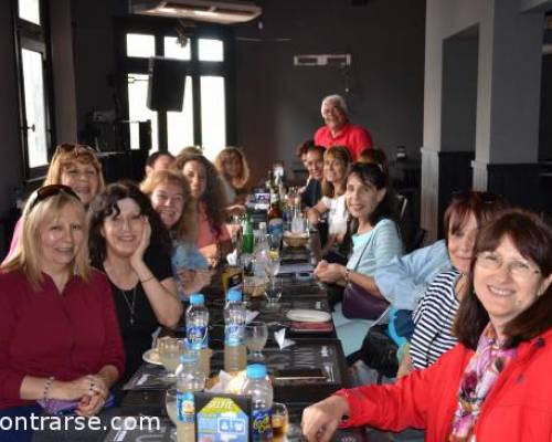 El primer almuerzo al llegar.... :Encuentro Grupal FINDE LARGO DEL 8 AL 10 DE DICIEMBRE, VAMOS A MAR DEL PLATA