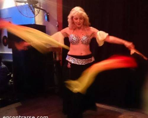 Josefina y su danza árabe...me sorprendiste gratamente !! :Encuentro Grupal PEÑA MICRÓFONO ABIERTO !!