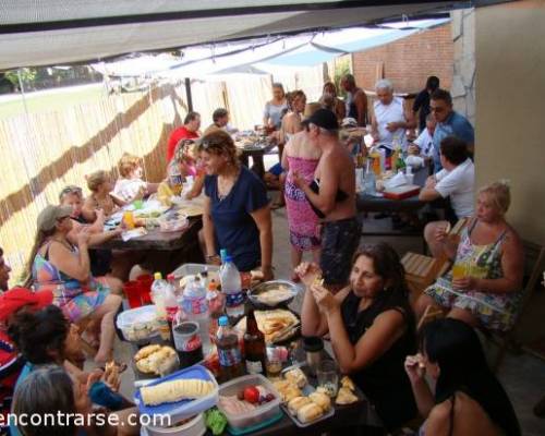 Buen almuerzo !!! :Encuentro Grupal Montá tu bici..vamos a Monte !