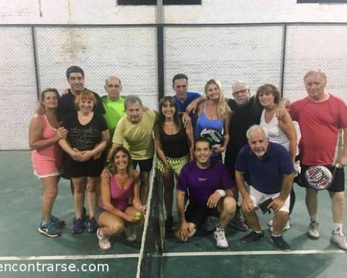 linda tarde !!!!! :Encuentro Grupal **2018 Seguimos jugando al Padel ? **