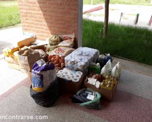 17257 20 Envio de donaciones a la escuela 824, Paraje Santa Lucia , Chaco