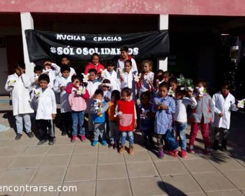 Alumnos de nivel inicial y primaria. :Encuentro Grupal SORPRESA DESDE TACO POZO