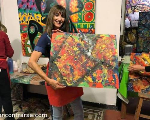 Me encanta !!!!! :Encuentro Grupal 2da Paint Night - Pizza, tragos y amigos 