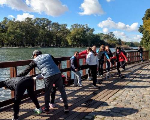 17460 5 PALERMO ENTRENA Y TAMBIEN MATEA !!! (caminamos, corremos, trotamos)