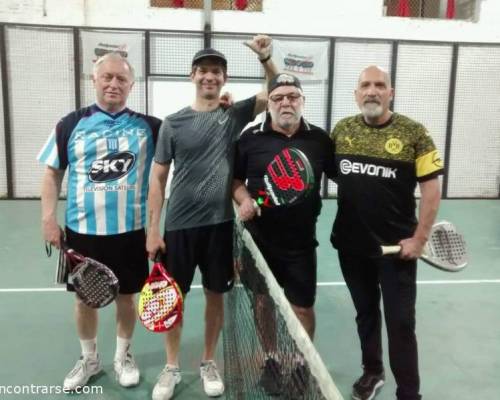 17728 6 **2018 Seguimos jugando al Padel ? ** Horario: 14:30 a 16:30